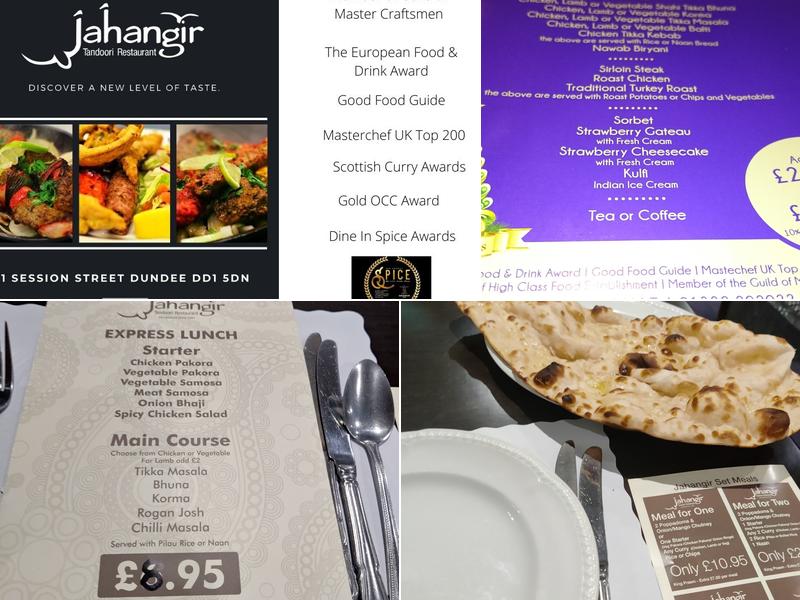 Jahangir Tandoori Menu