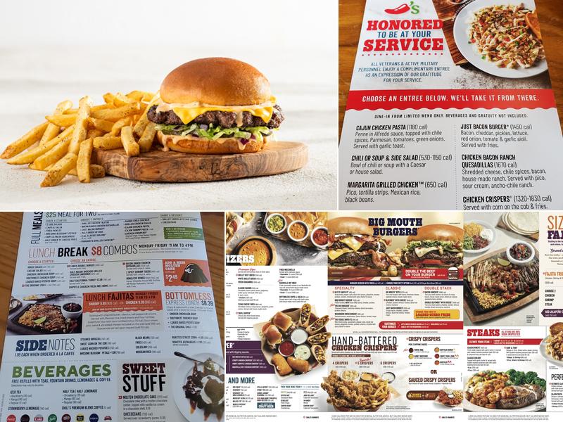 Chili's Grill & Bar Menu