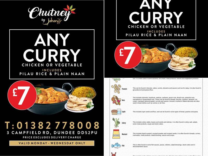 Chutney by Jahangir Menu