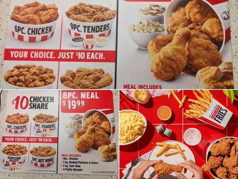 KFC Menu