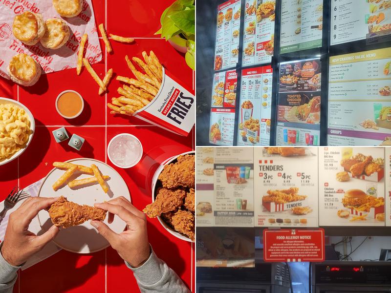 KFC Menu