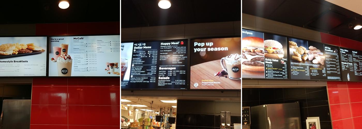 McDonald's Menu