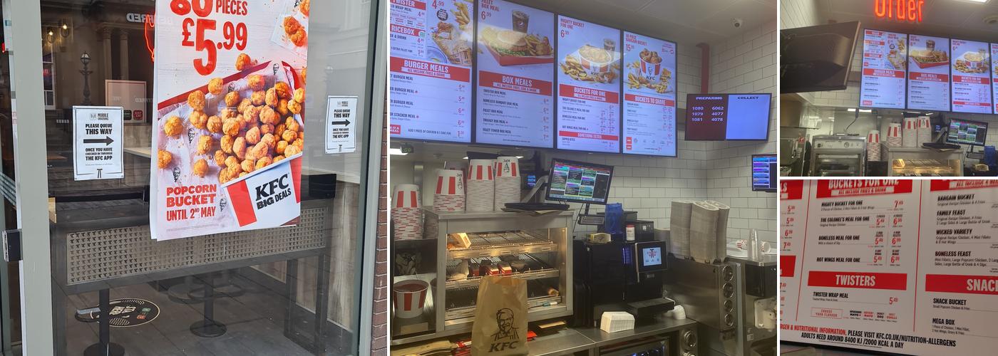 KFC Dundee - Murraygate Menu
