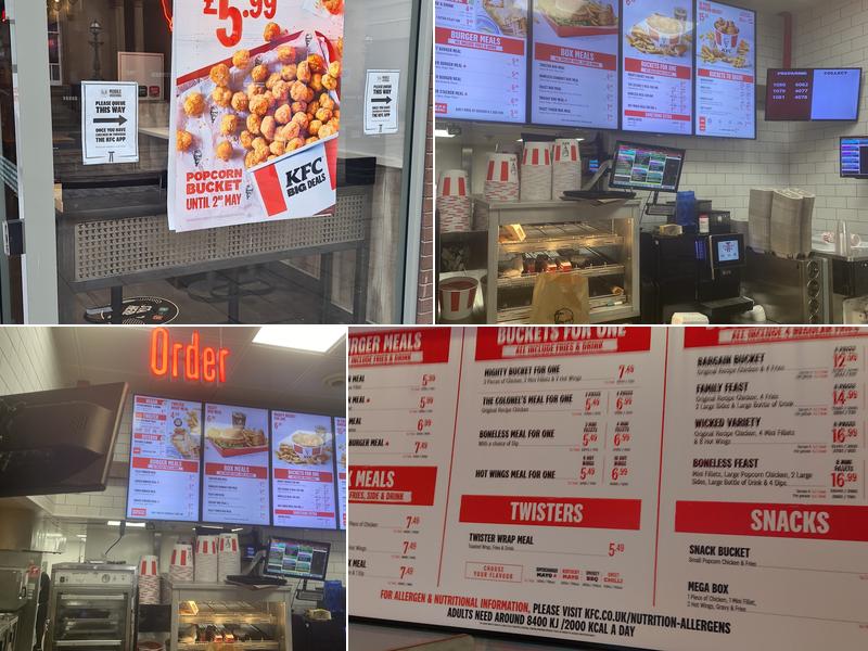 KFC Dundee - Murraygate Menu