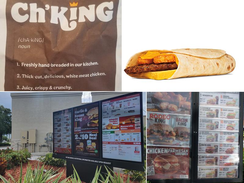 Burger King Menu