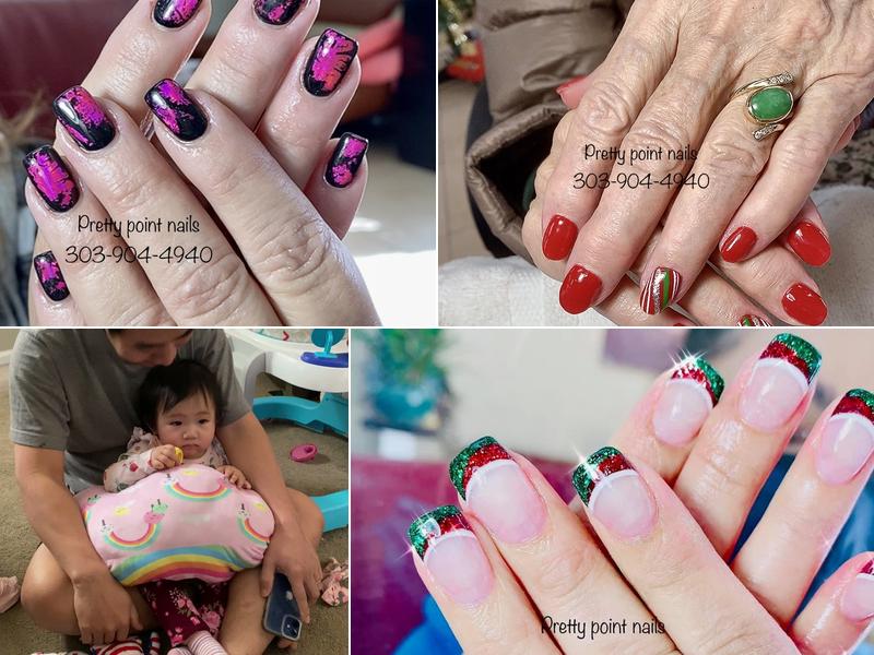Pretty Point Nails