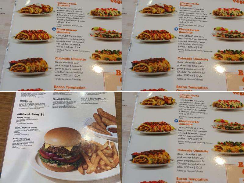 IHOP Menu
