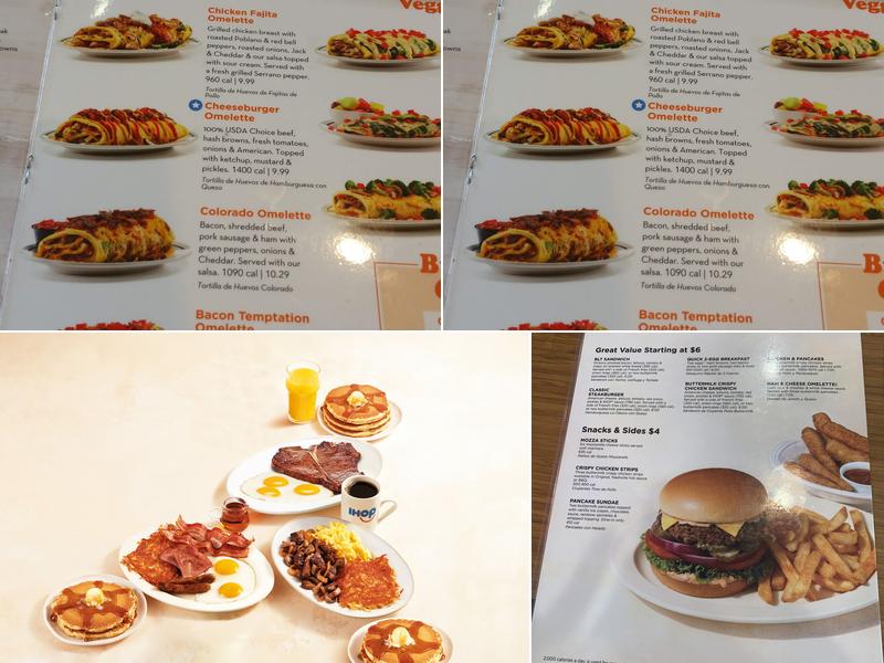 IHOP Menu