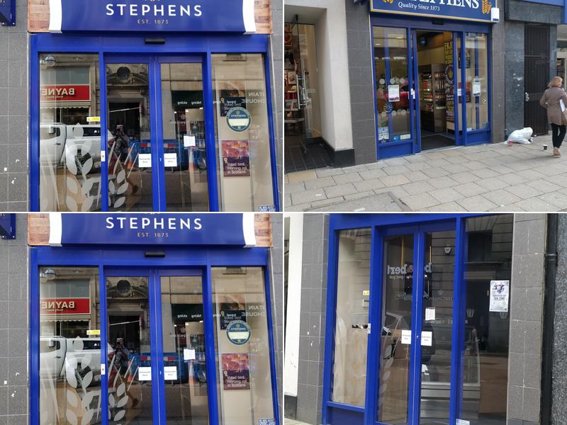 Stephens Bakery - High Street, Dunfermline