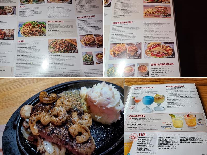 Applebee's Grill + Bar Menu