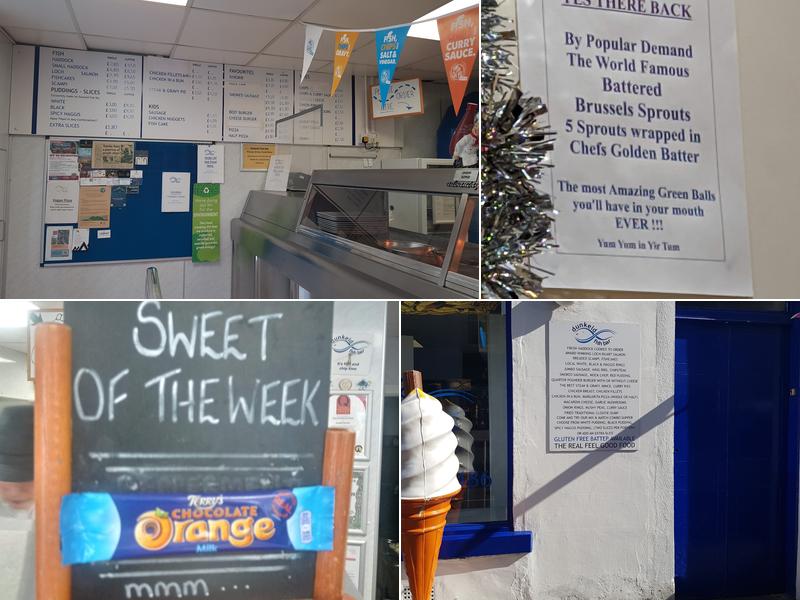 Dunkeld Fish Bar Menu