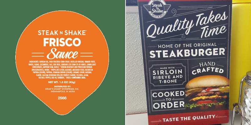 Steak 'n Shake Menu