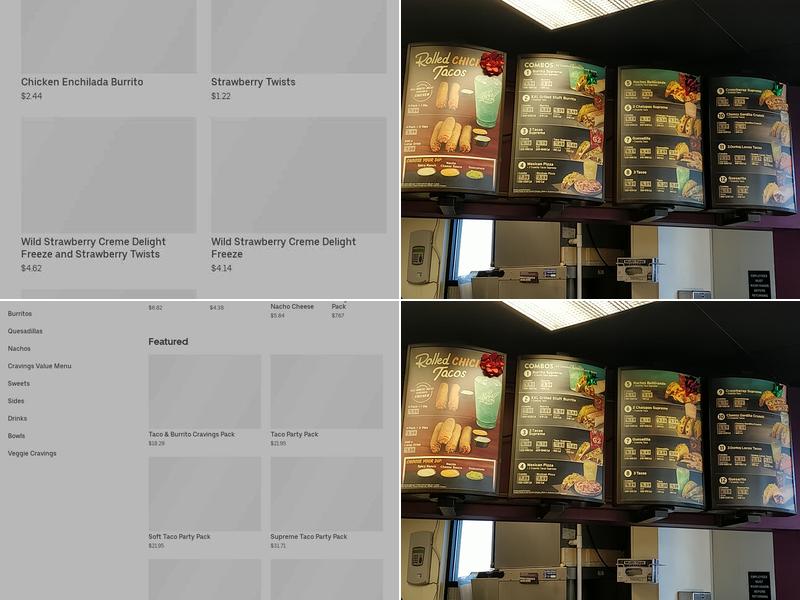 Taco Bell Menu