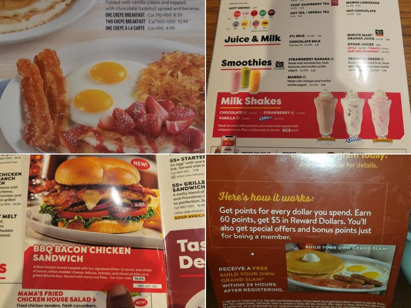 Denny's Menu