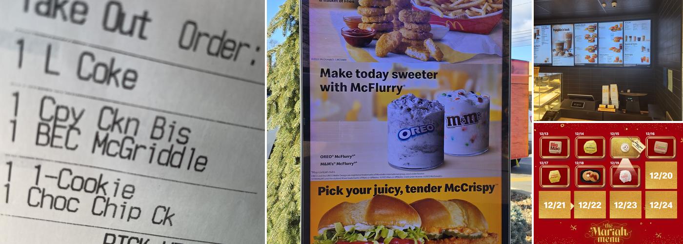 McDonald's Menu
