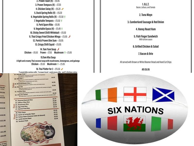 THE JOLLY FARMER HURST Menu