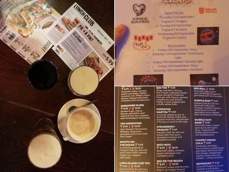 Seven Red Roses Menu