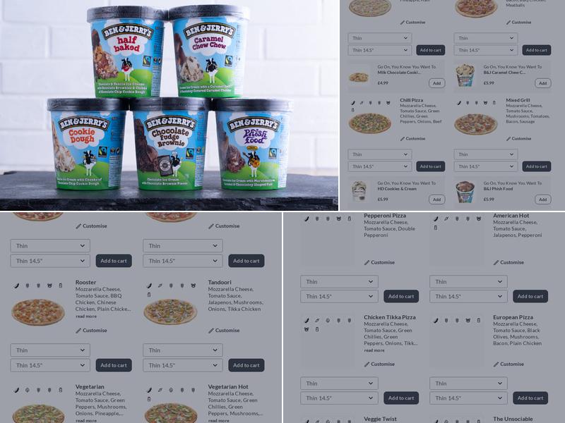 Herbies Pizza, Earley, Reading Menu