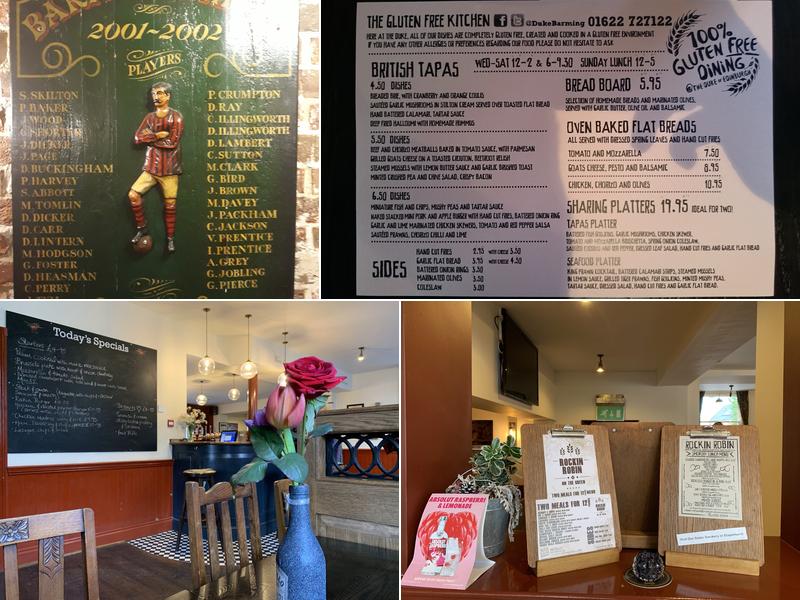 The Duke of Edinburgh Menu