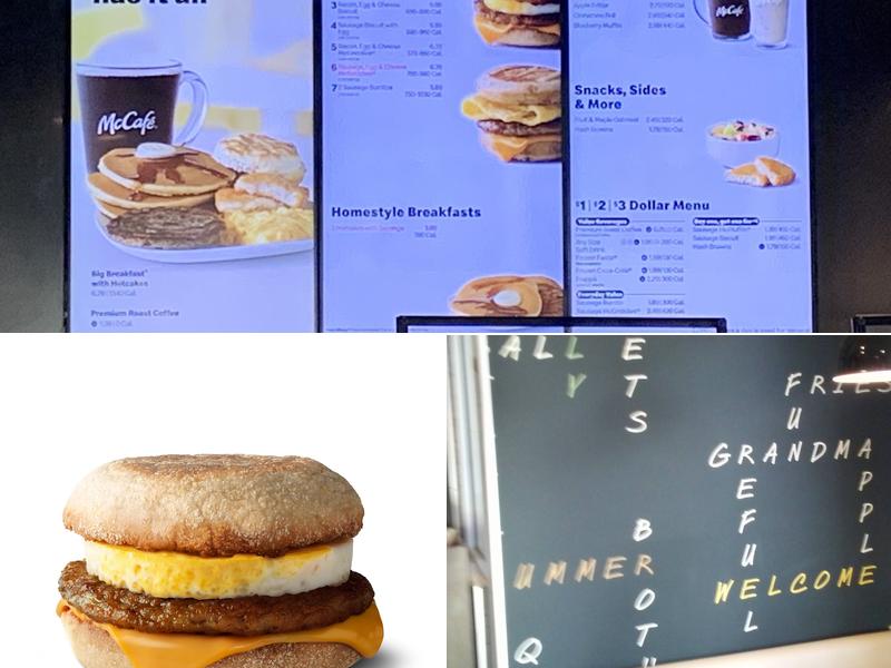 McDonald's Menu