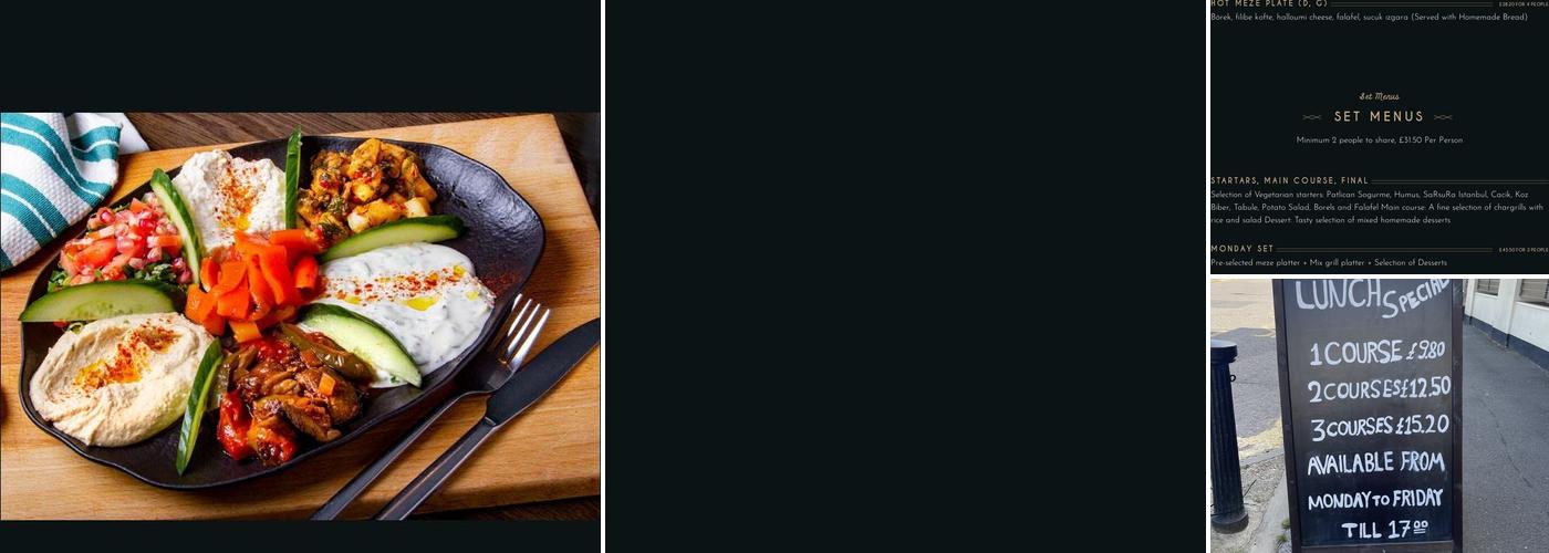 Istanblu Menu