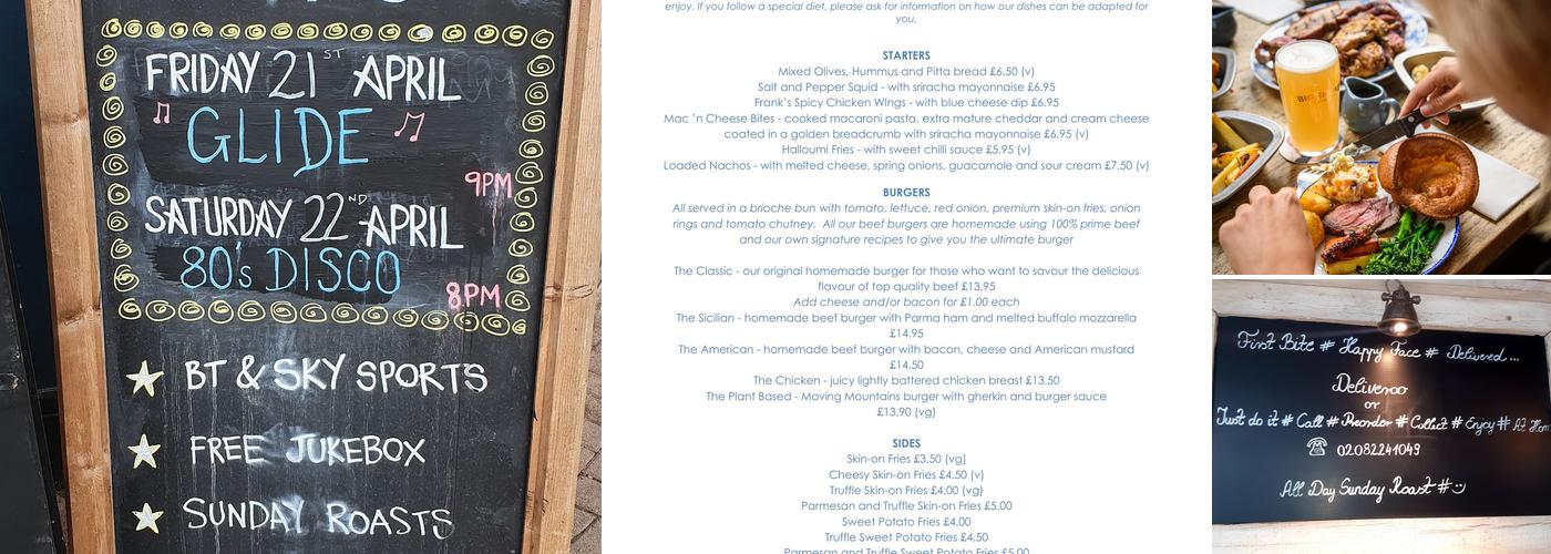 The Poyntz Arms Pub & Kitchen Menu