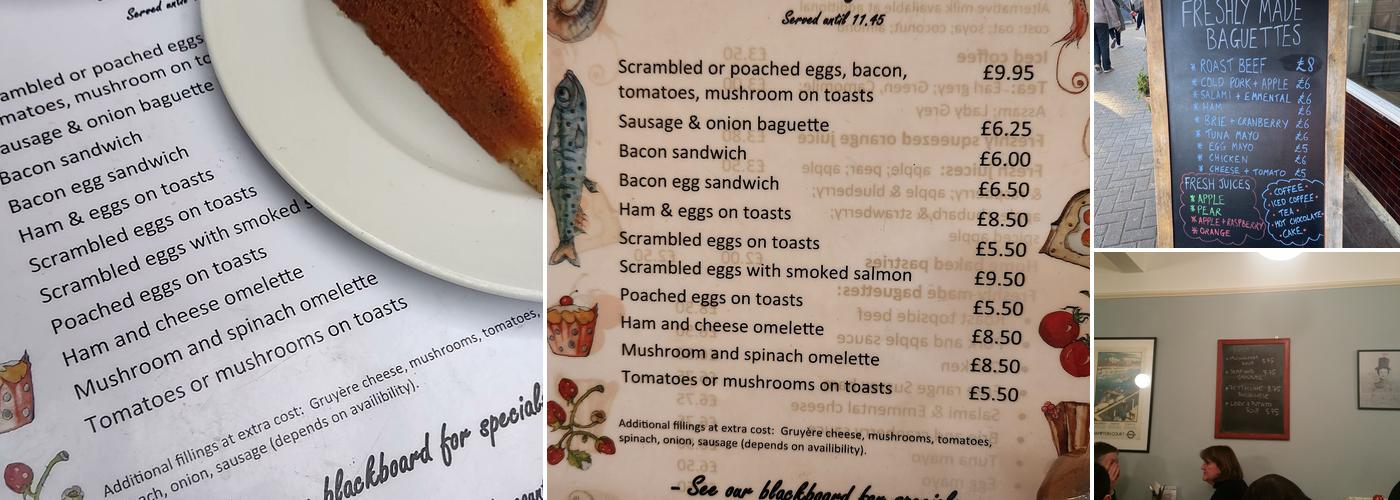 Five At The Bridge Menu