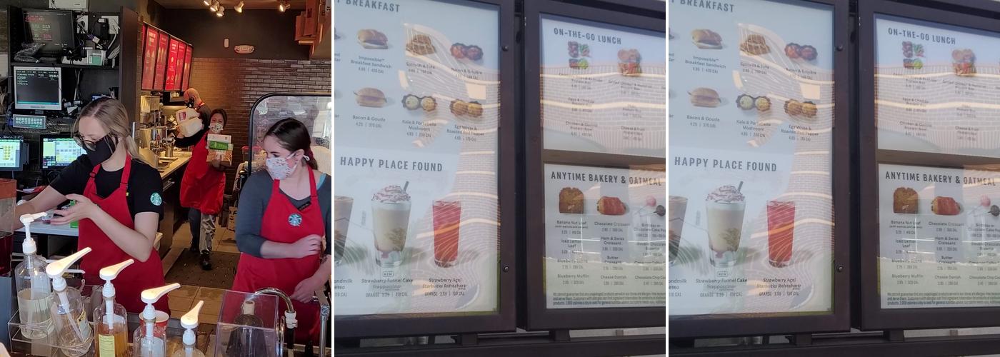 Starbucks Menu