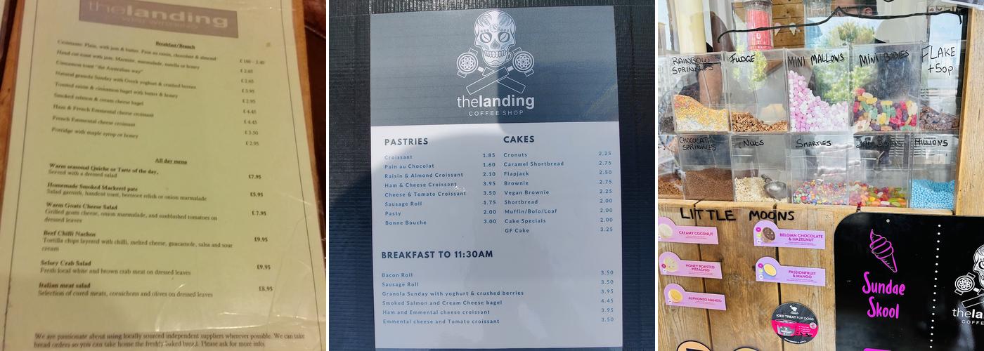 The Landing Menu