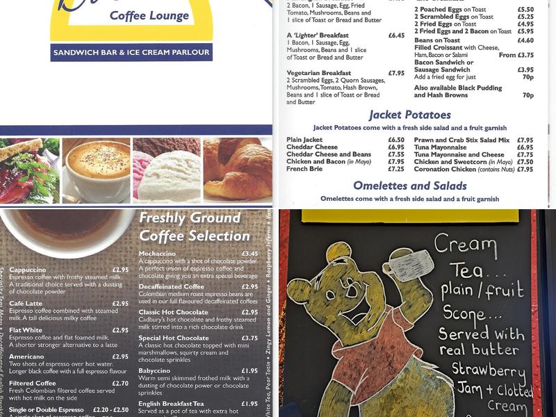 Di Lieto's Coffee Lounge Menu