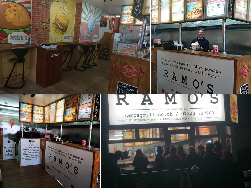 Ramo's Burger Eastbourne Menu