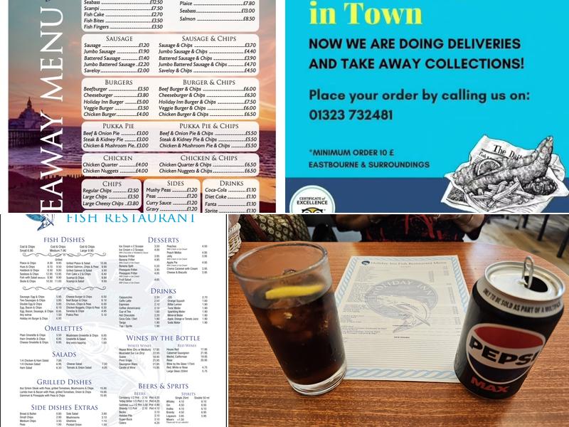 Holiday Inn Fish Restaurant Menu