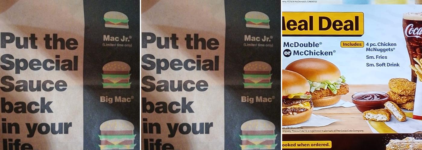 McDonald's Menu