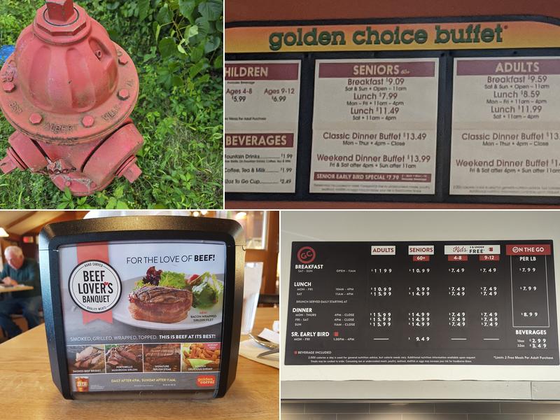 Golden Corral Buffet & Grill Menu