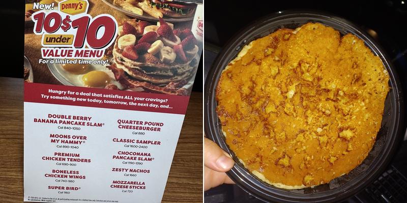 Denny's Menu