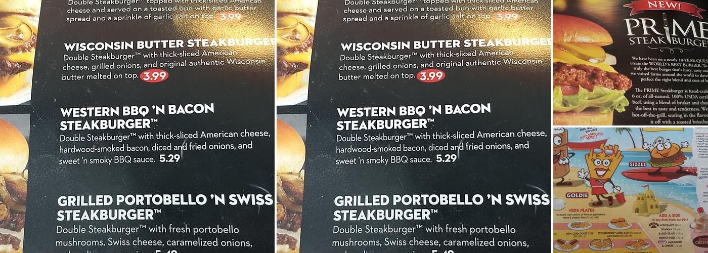 Steak 'n Shake Menu
