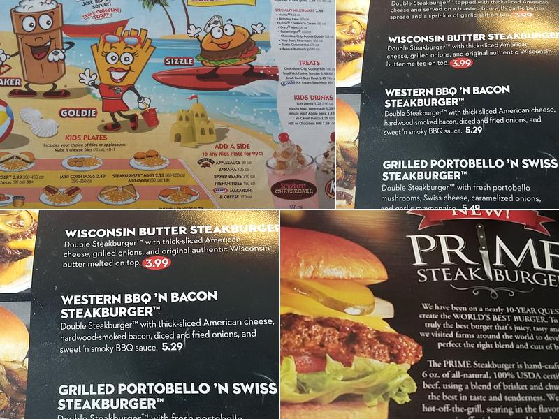 Steak 'n Shake Menu