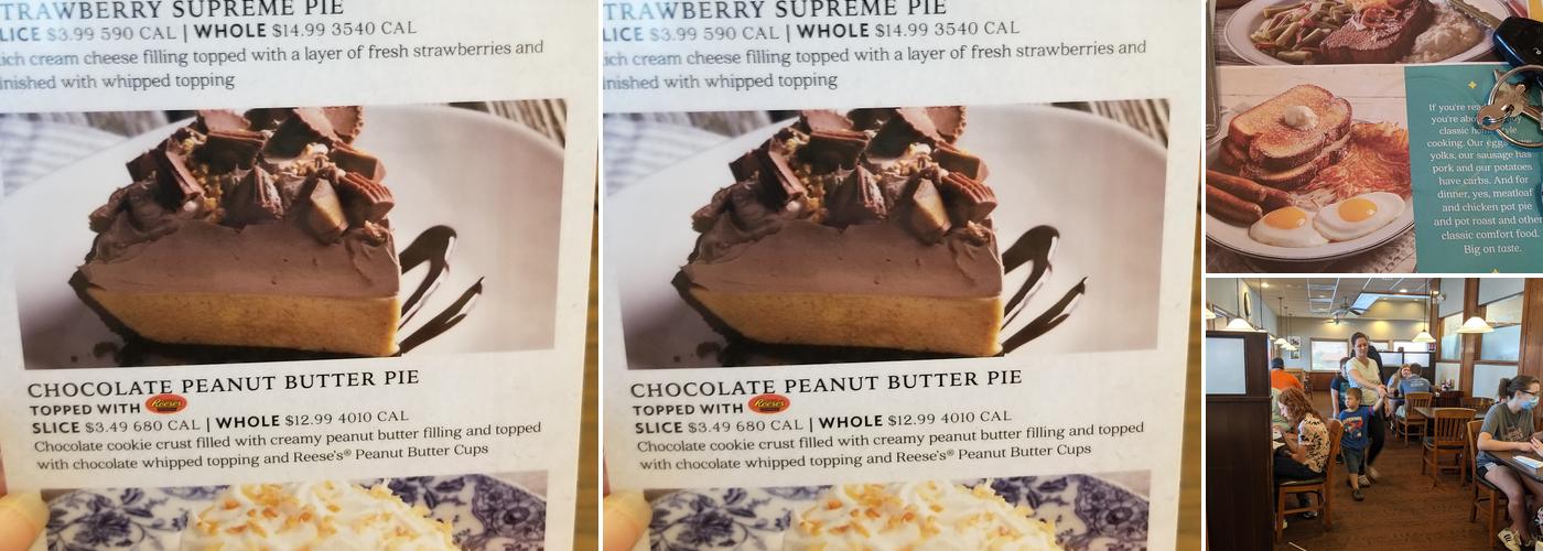 Bob Evans Menu