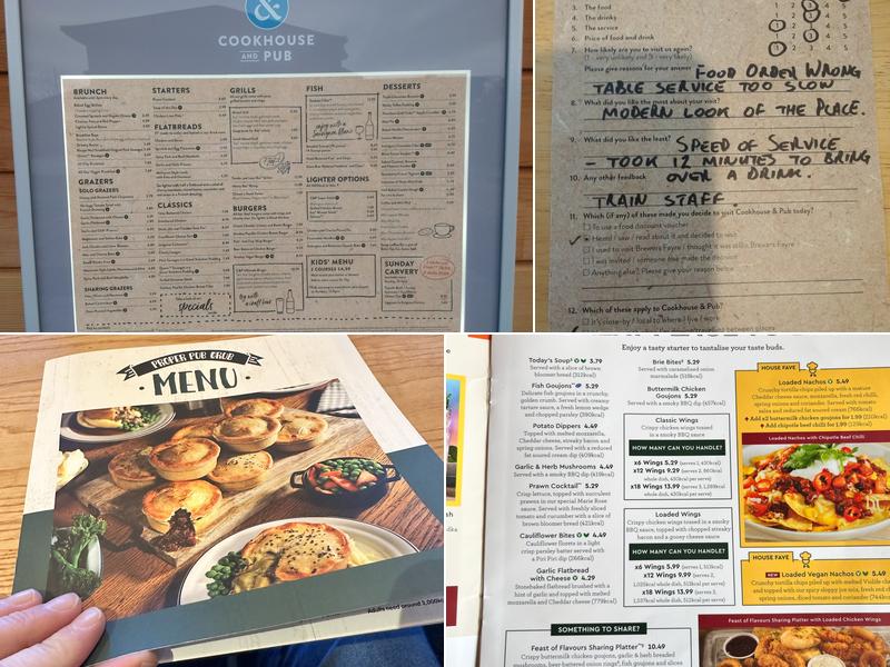 Butterley Park Cookhouse + Pub Menu