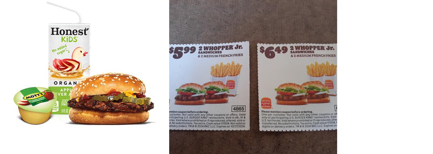 Burger King Menu