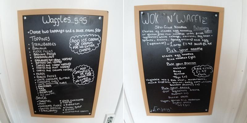 Wok and Waffle Menu
