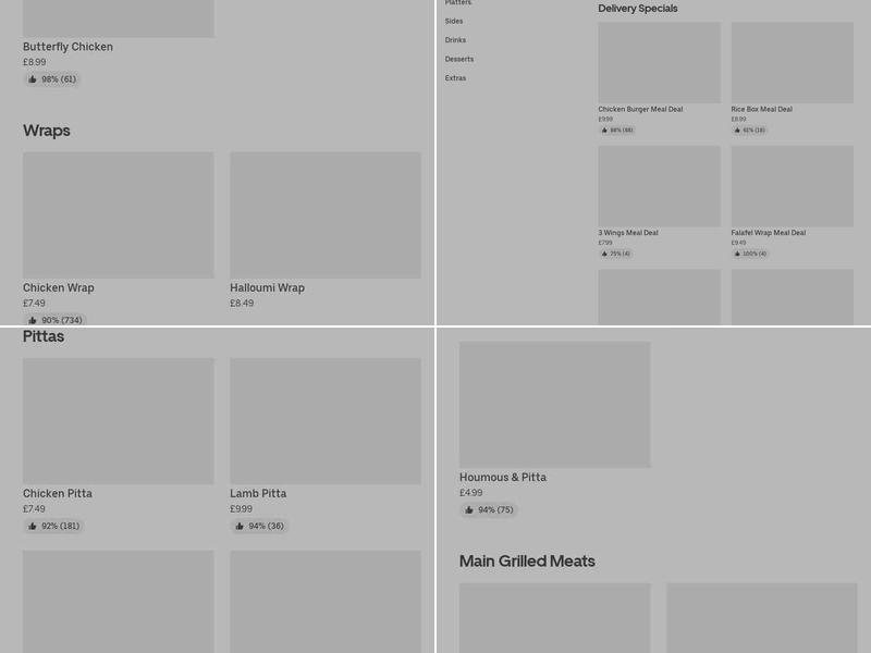 Roosters Piri Piri - Eastleigh Menu