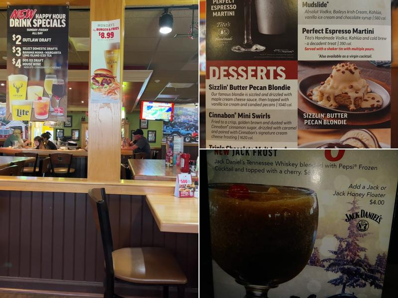 Applebee's Grill + Bar Menu