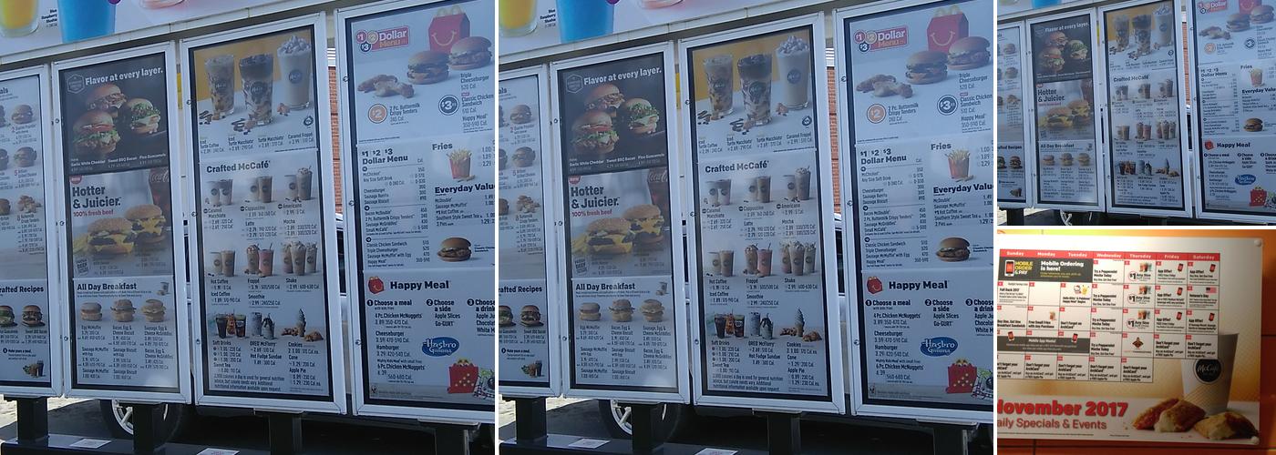 McDonald's Menu