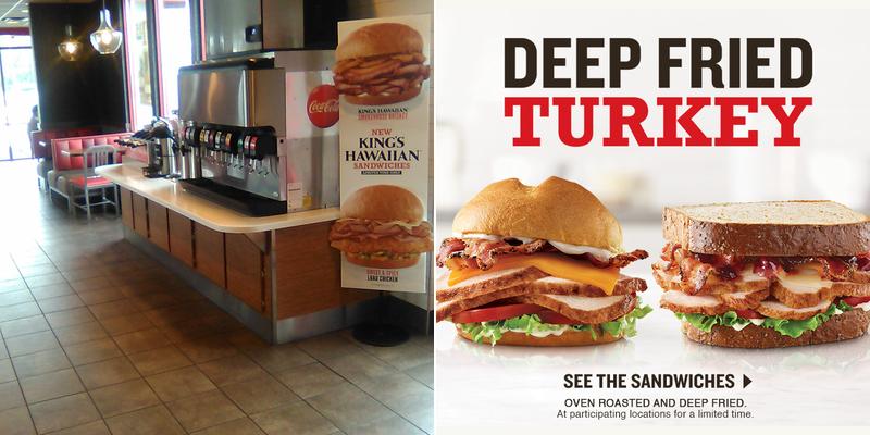 Arby's Menu