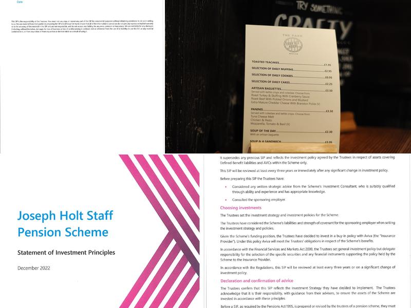 The Park Monton Menu