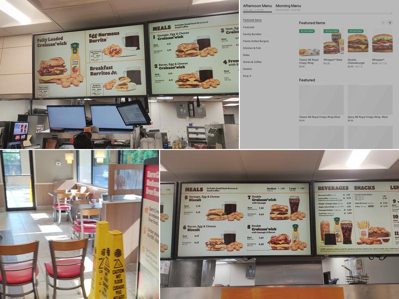Burger King Menu