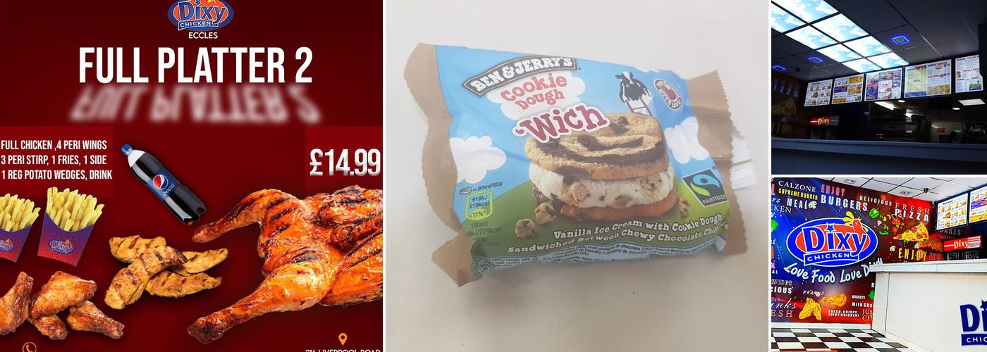 Dixy Chicken & Pizza Menu