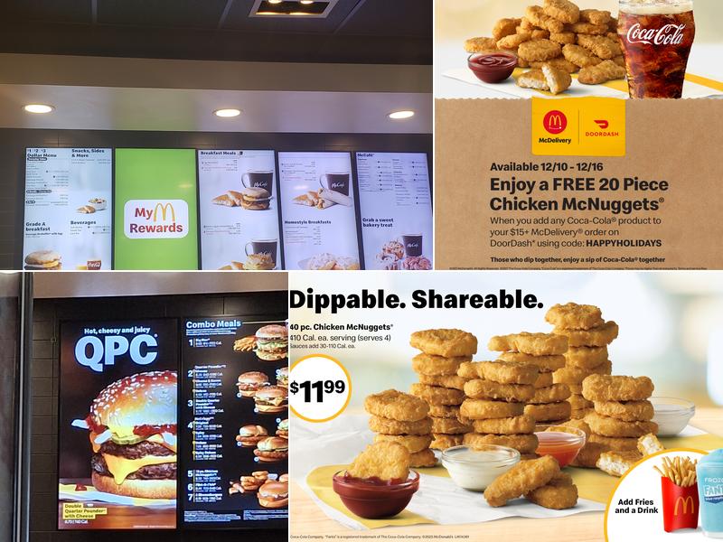 McDonald's Menu
