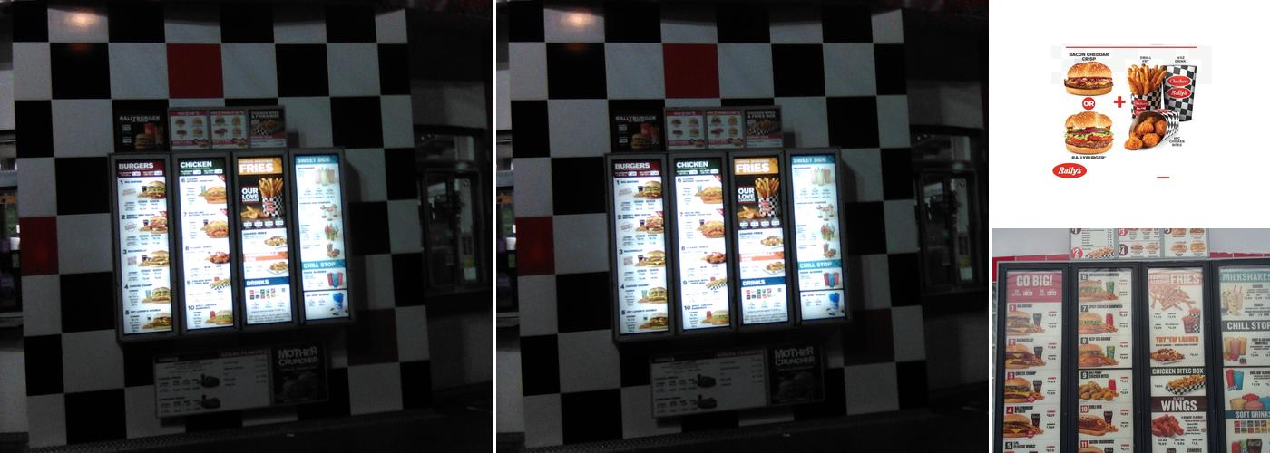 Rally's Menu
